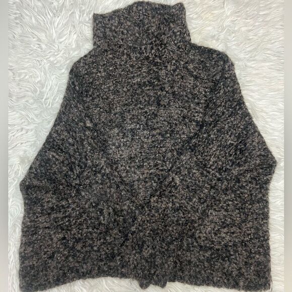 FREE PEOPLE She’s All That Alpaca Drop Should Mock Turtleneck‎ Sweater Size M - Picture 2 of 10